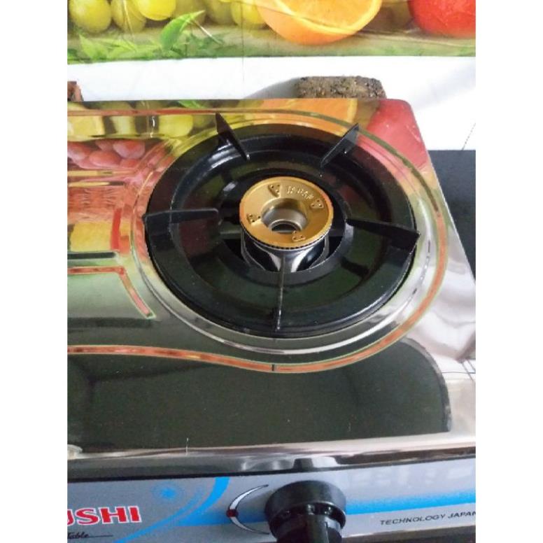 [ CHÍNH HÃNG ] Bếp gas đôi mặt inox - technology japan
