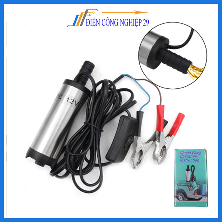 BƠM NƯỚC MINI 12V / BƠM DẦU 12V/ BƠM DẦU/ BƠM 12V