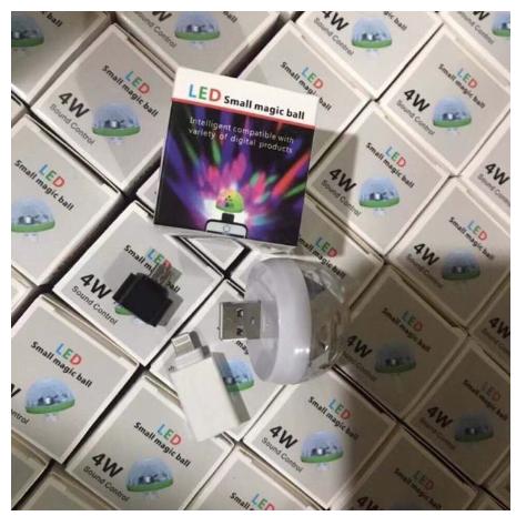 [HCM]Usb đèn led vũ trường mini đầy màu sắc