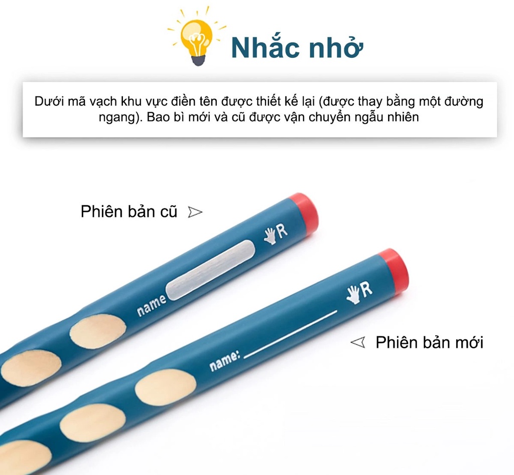 Bút chì gỗ hình thể học STABILO EASYgraph/EASYwrite