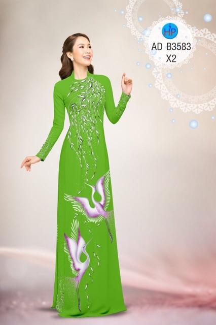[HCM]Vải áo dài con hạc