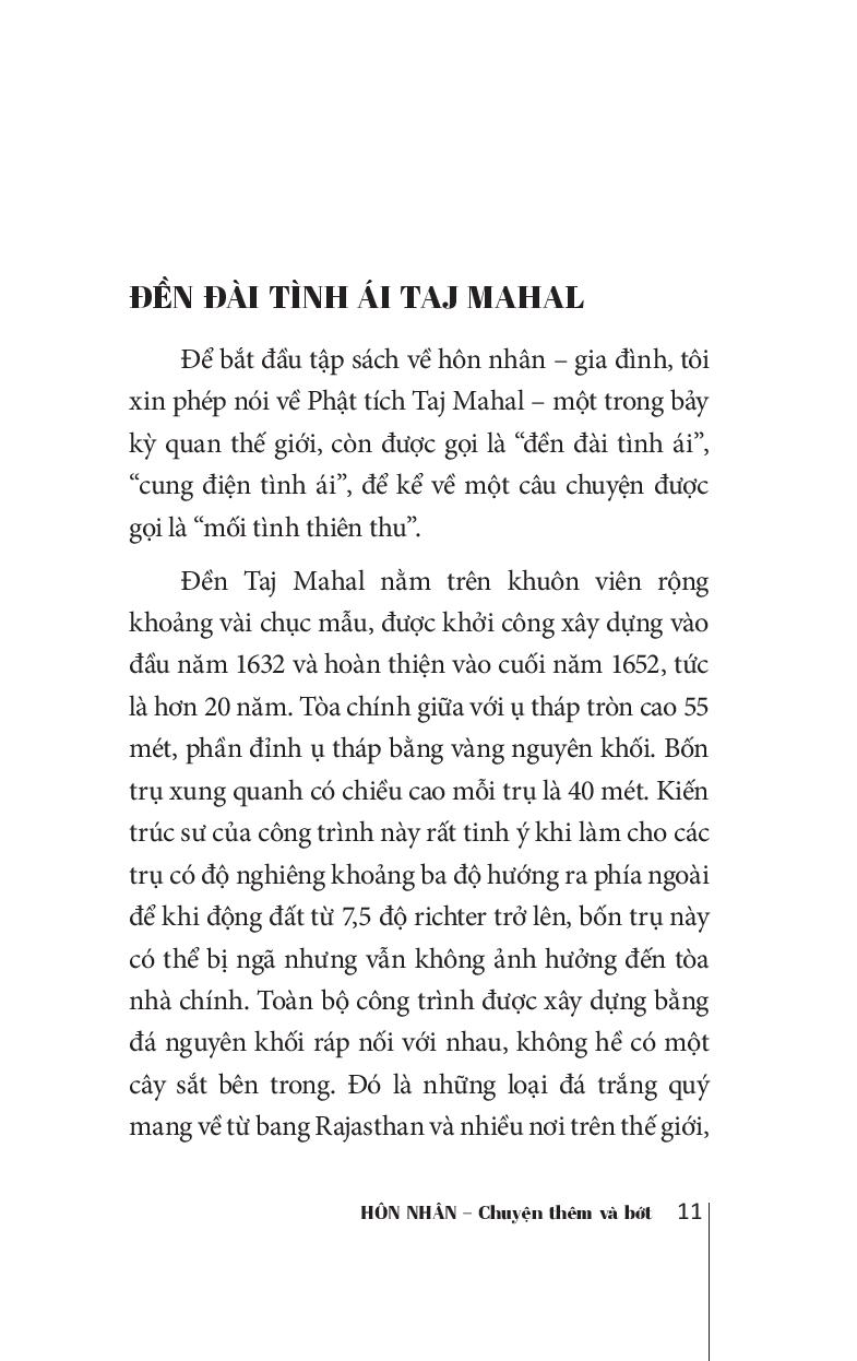 Sách Fahasa - Hôn Nhân: Chuyện Thêm Và Bớt (Tái Bản 2019)