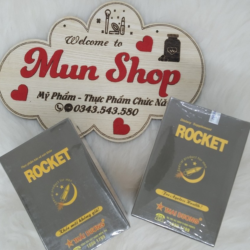 Viên Uống Rocket Hộp 10 Gói (Che Tên)