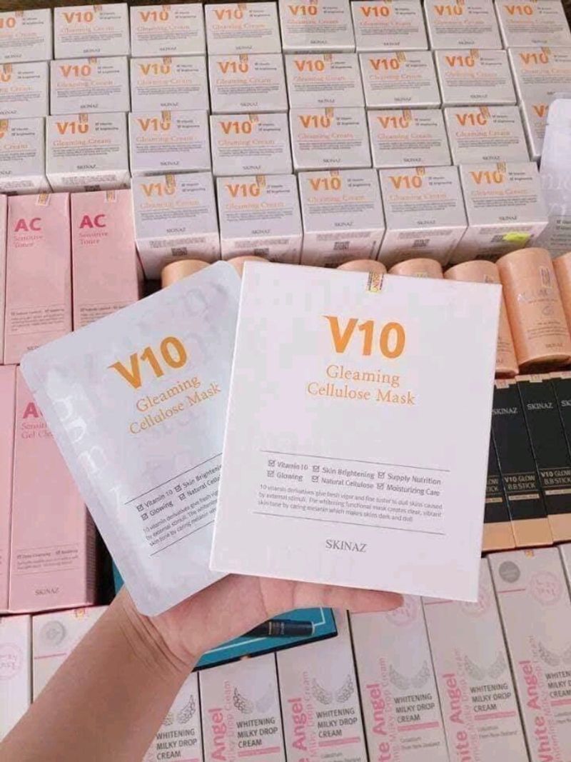 Mặt Nạ Cao Cấp V10 SKINAZ Hàn Quốc