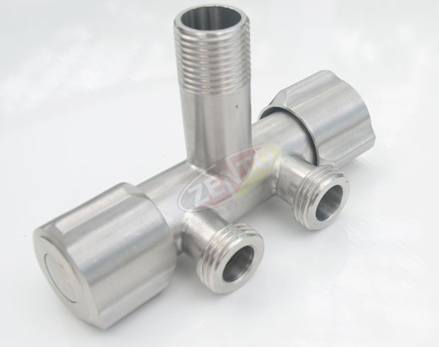 Van góc 2 đầu ra Angle Valve Dual Outlet ZT9823