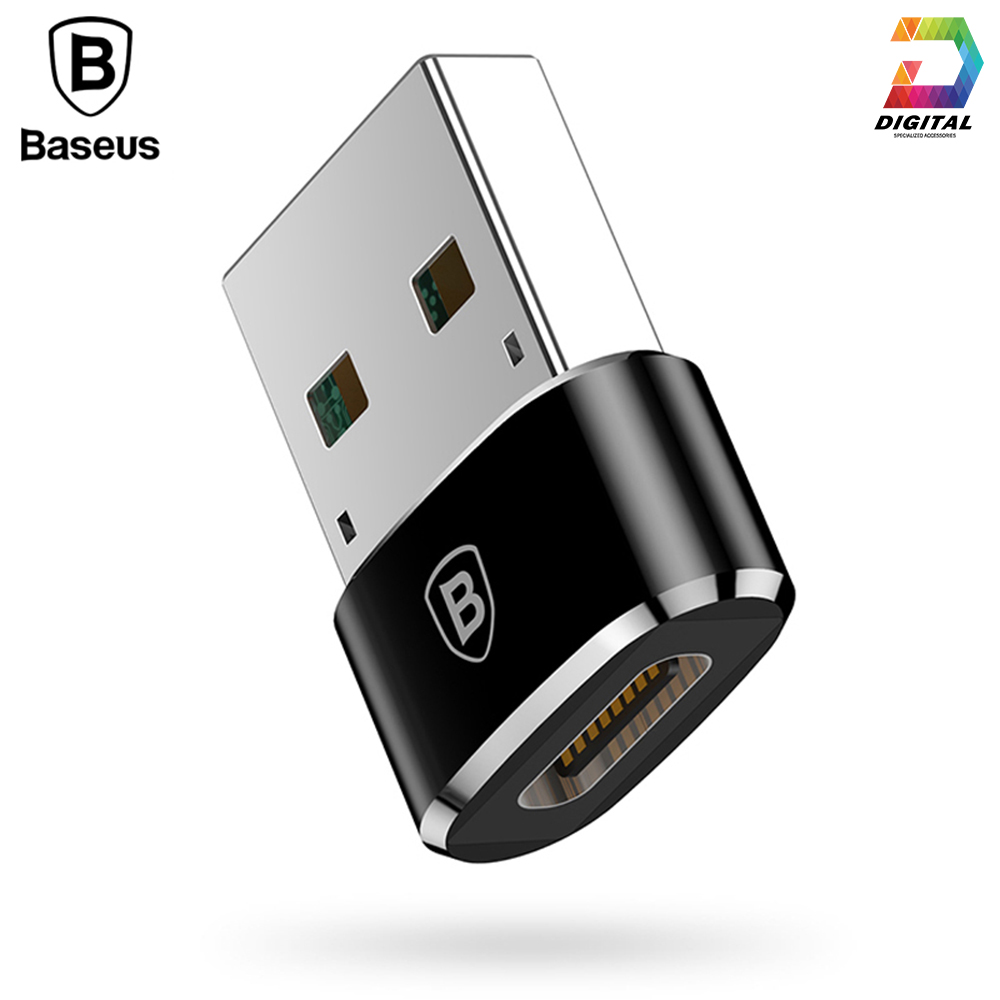Đầu Chuyển USB Type A Sang USB Type C Tốc Độ Cao Baseus (USB Type C to Type A Adapter/ Converter)