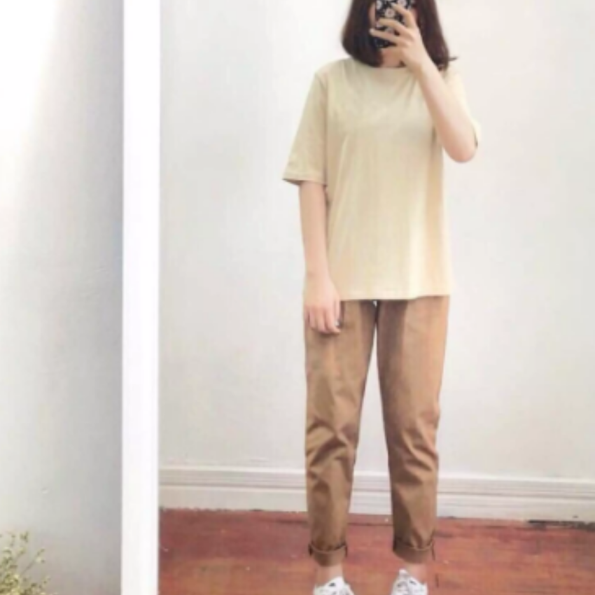 [HCM]Quần  Basic  Kaki Nữ  Form Chuẩn