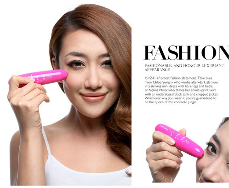 MÁY MASSAGE MẮT MINI HIỆU QUẢ TỐT (Tặng Kèm 1 Pin + 1 Quà Ngẫu Nhiên) - Electric Mini Vibrations Pouch Eye Massage Pen (Bút Massage mini cầm tay, máy mát xa mắt mini)
