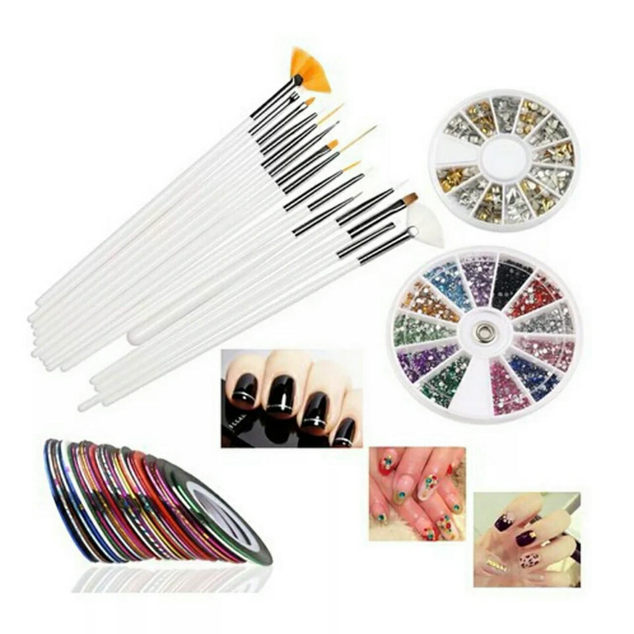 BỘ 15 CÂY CỌ VẼ MÓNG , LÀM NAIL NGHỆ THUẬT