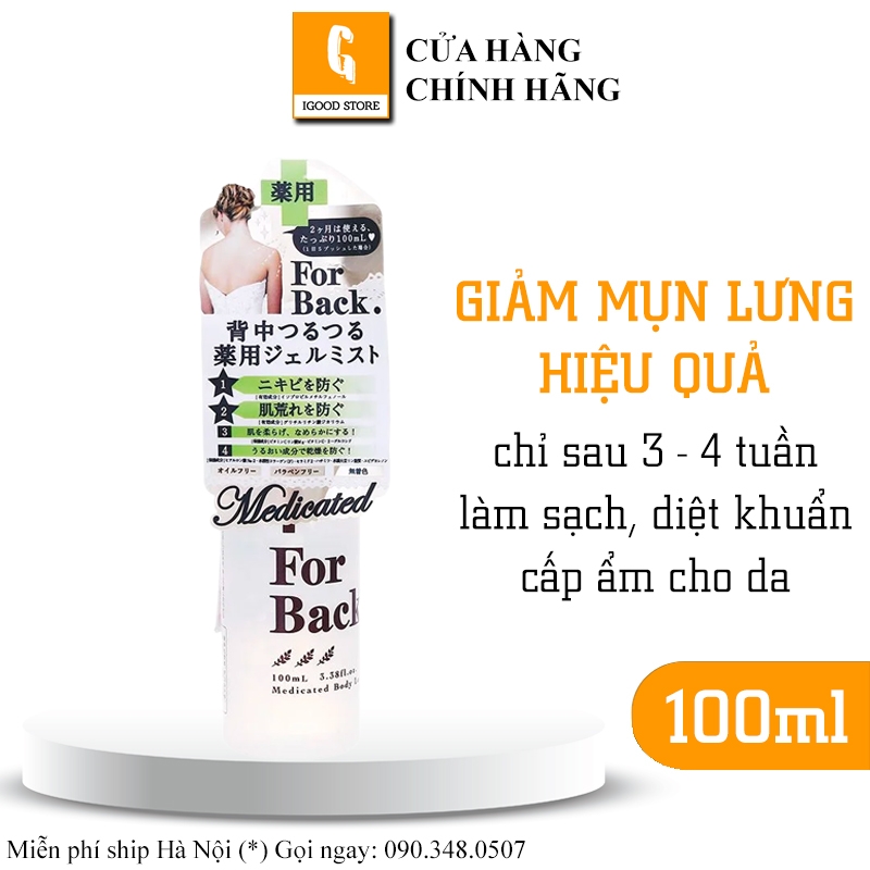 Xà phòng giảm mụn lưng Pelican For Back Nhật Bản 135g