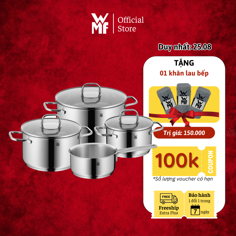 Wmf inspiration 4 -pieces cookware set