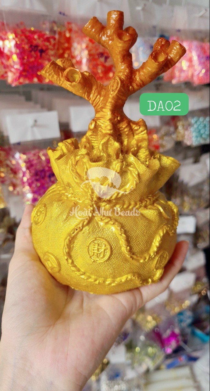 Gốc san hô làm cây kim tiền