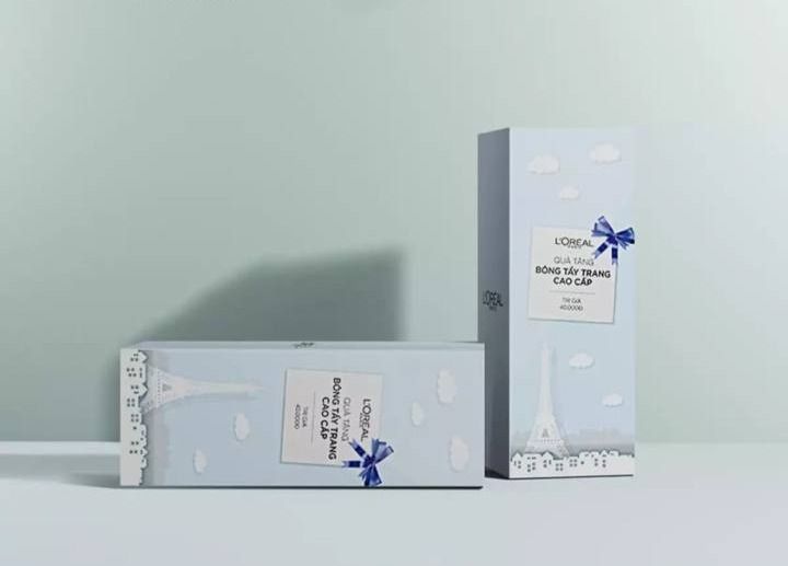 L'Oreal - Bông Tẩy Trang Cao Cấp L'Oreal Paris 40 miếng