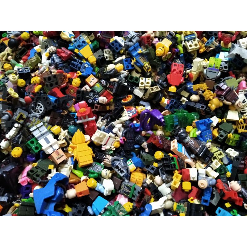 Combo 100gram Xác nhân vật Lego minifigures