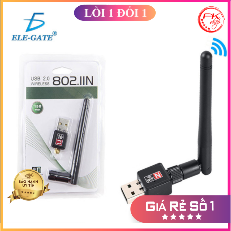 Bảng giá USB Wifi - USB thu Wifi 802.11n Cho Máy Bàn Có Anten tốc độ 300Mbps Phong Vũ
