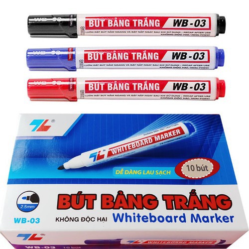 10 chiếc Bút dạ bảng Bút bảng trắng