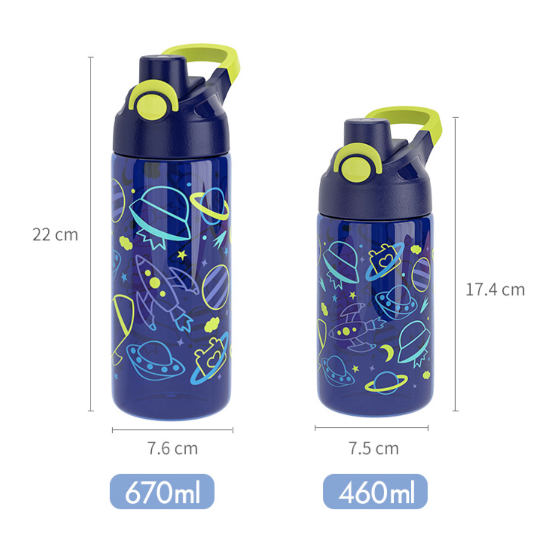 Bình Nước Cho Bé UEK Cao Cấp 460/670ml
