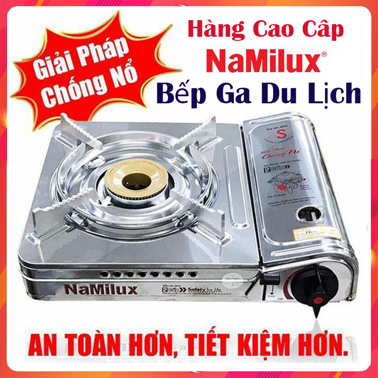 Bếp Ga Chống Nổ Mini Inox Namilux PL2021AS Van An Toàn 2 Cấp Công Nghệ Nhật Bản-Hàng Chính Hãng – BH Toàn Quốc 12 Tháng 1 Đổi 1.