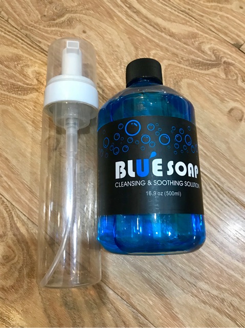 CHAI XỊT TẠO BỌT CHAI PHA BLUESOAP