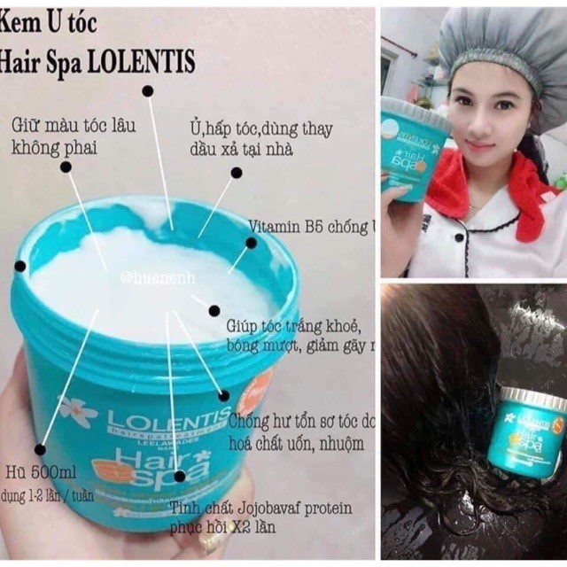 Kem Ủ tóc Lolentis Hair SPA Thái Lan