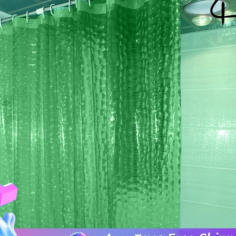 Rèm Phòng Tắm Dày 3D Chống Nước 1.8*1.8M Moldproof