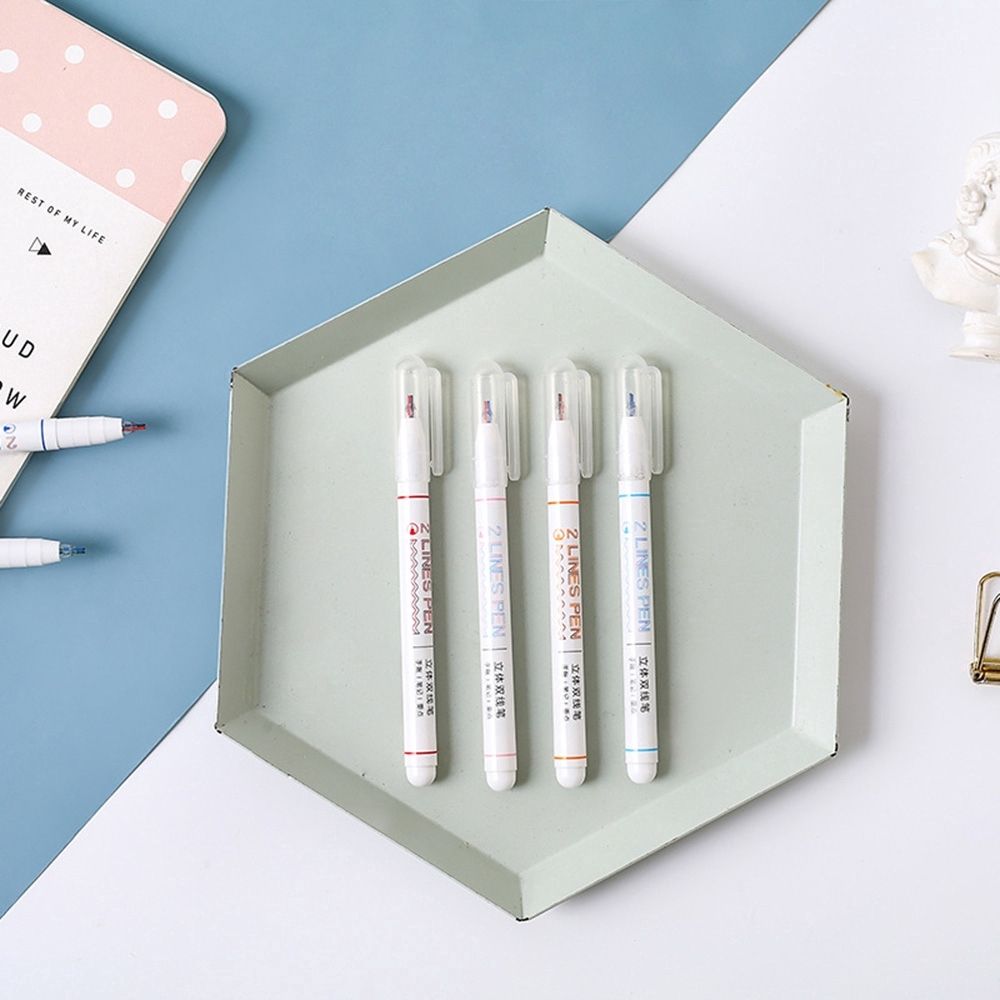 [HCM]Bút mực đầu 2 ngòi viết nét đôi sáng tạo