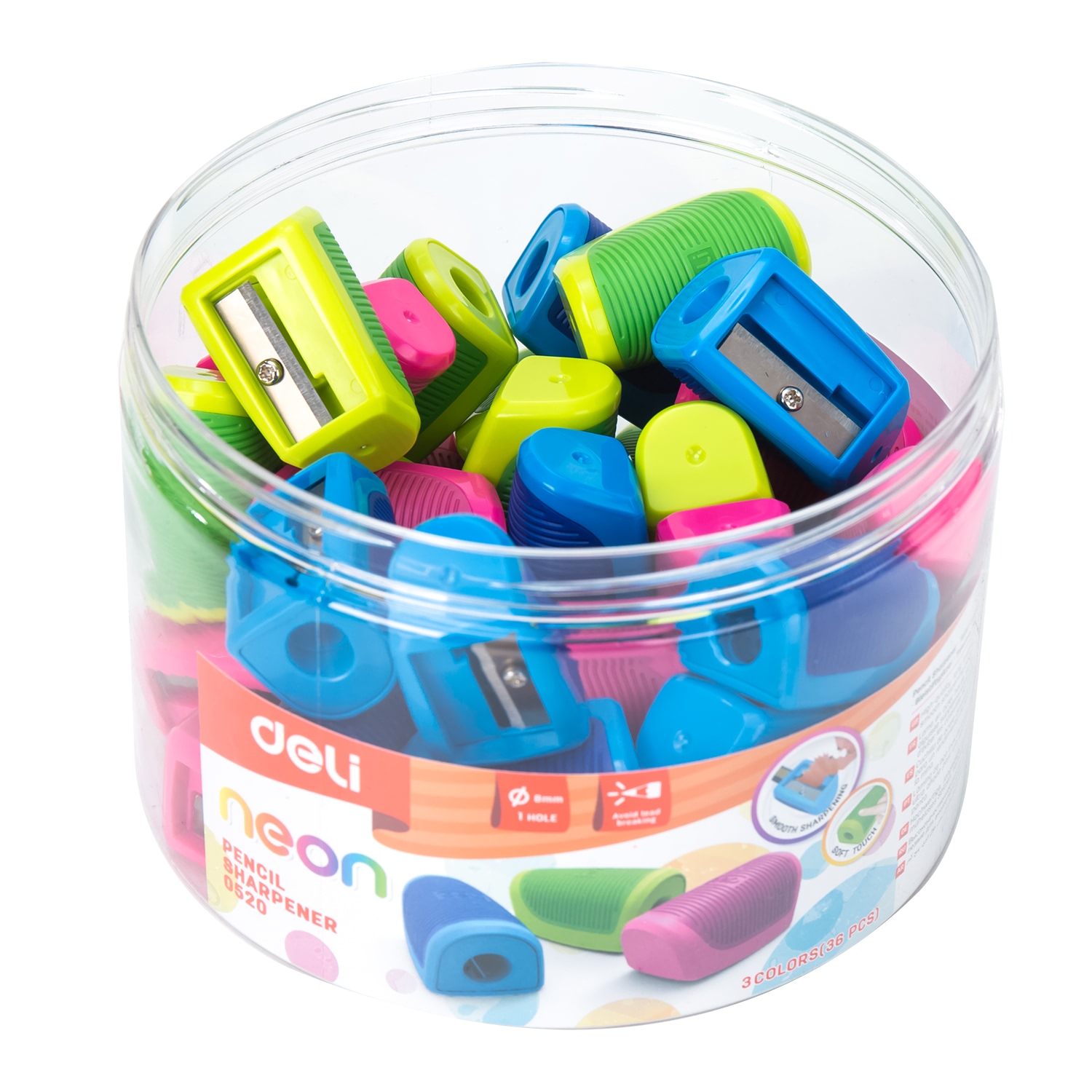 Combo 5 Cái Gọt bút chì mini 1 Lỗ Deli E0520