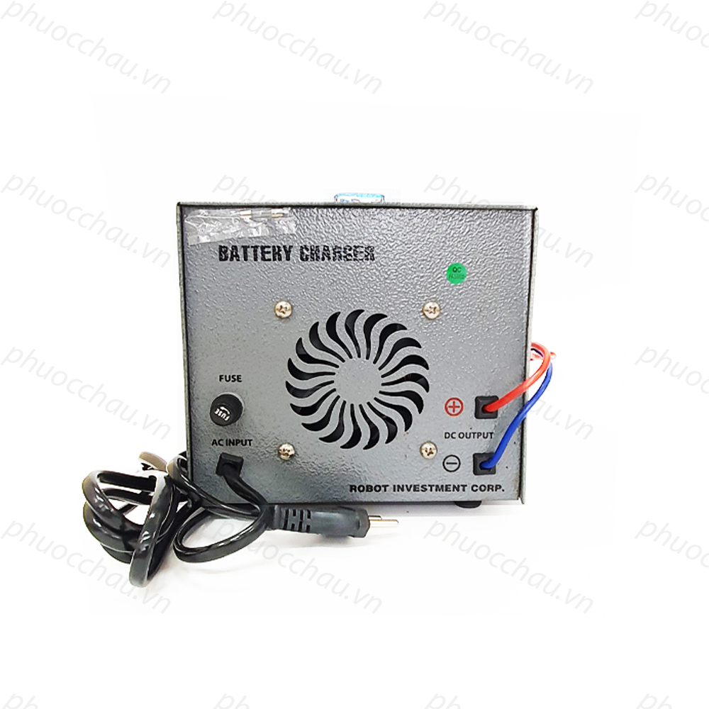 MÁY SẠC ẮC QUY ROBOT TĂNG GIẢM 20A (12V-24V, DÂY NHÔM)