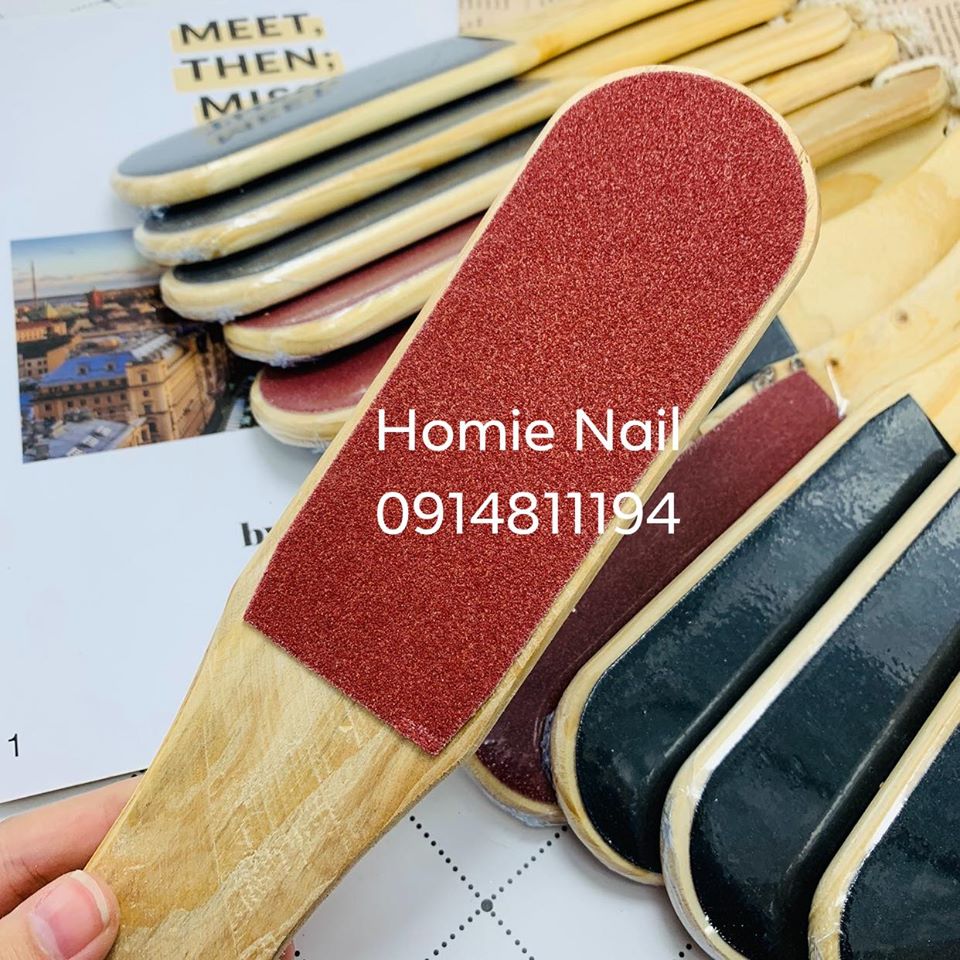 Chà gót Chân Cán gỗ