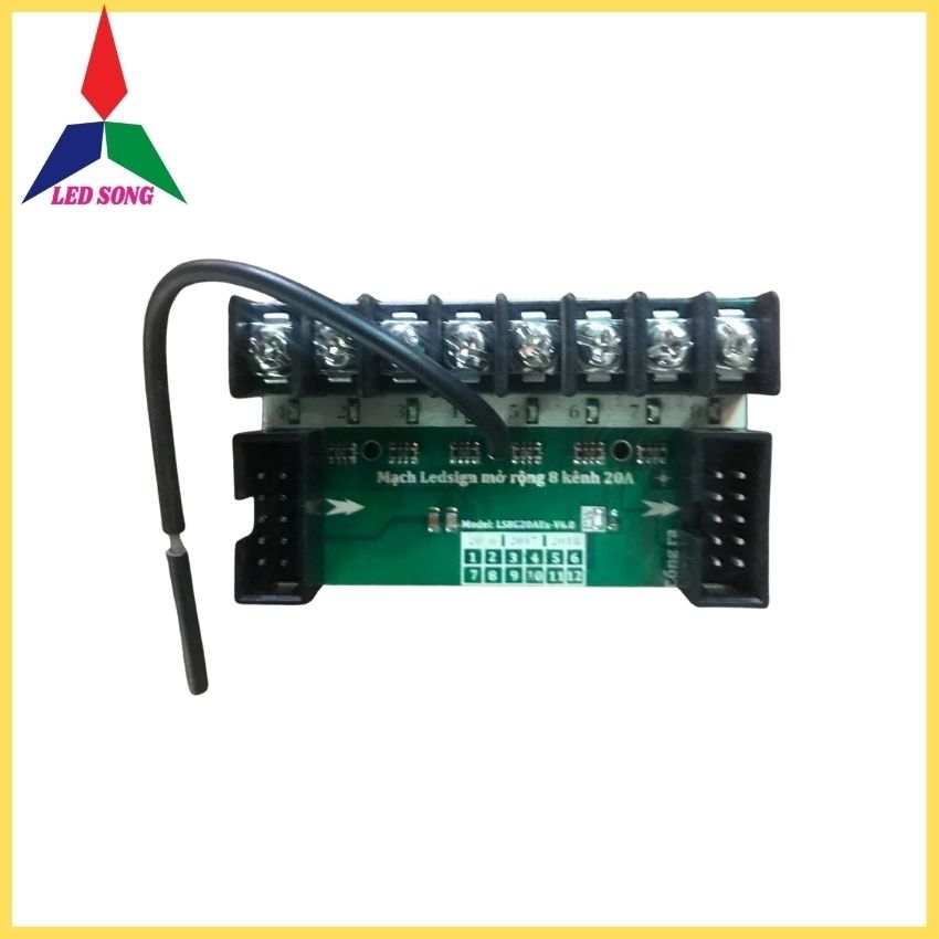 Mạch Led Vẫy 8 Kênh Mở Rộng Led Song