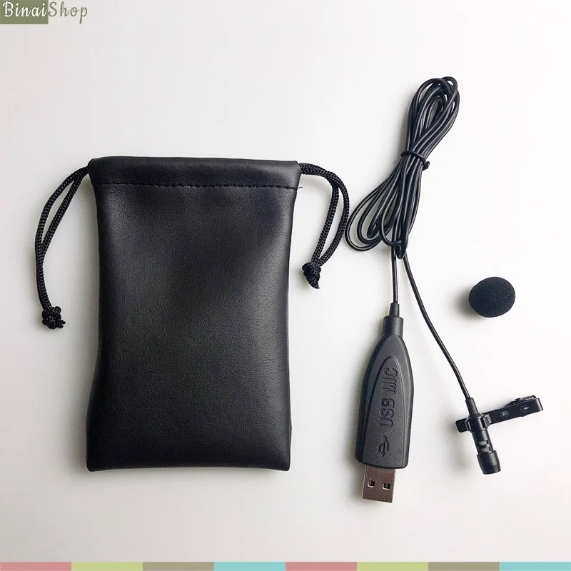 Micro cài áo USB cho PC, Laptop Koolsound Lavalier