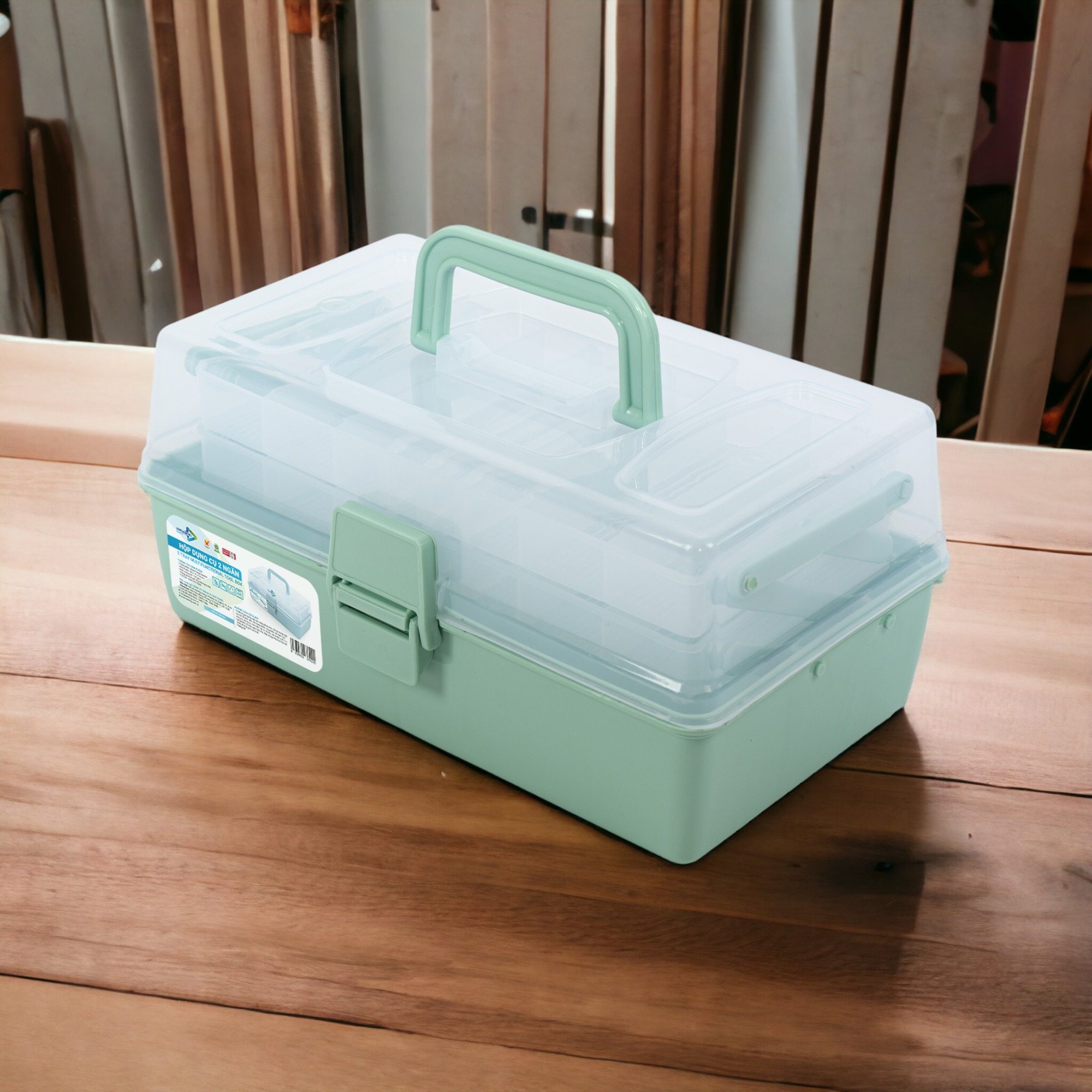Hộp dụng cụ 2 ngăn CS