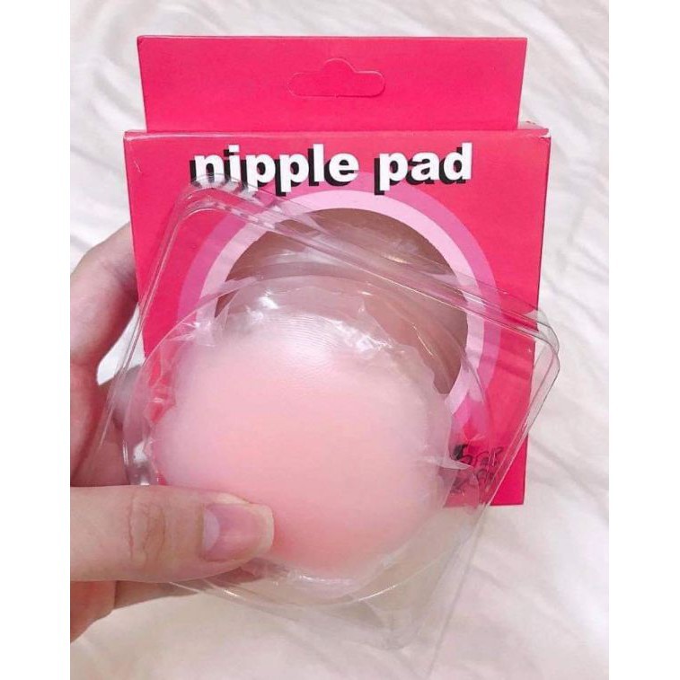 [Có Hộp - ] 2 Miếng Dán Ngực, Dán Ti Silicon Hộp Hồng Siêu Chắc