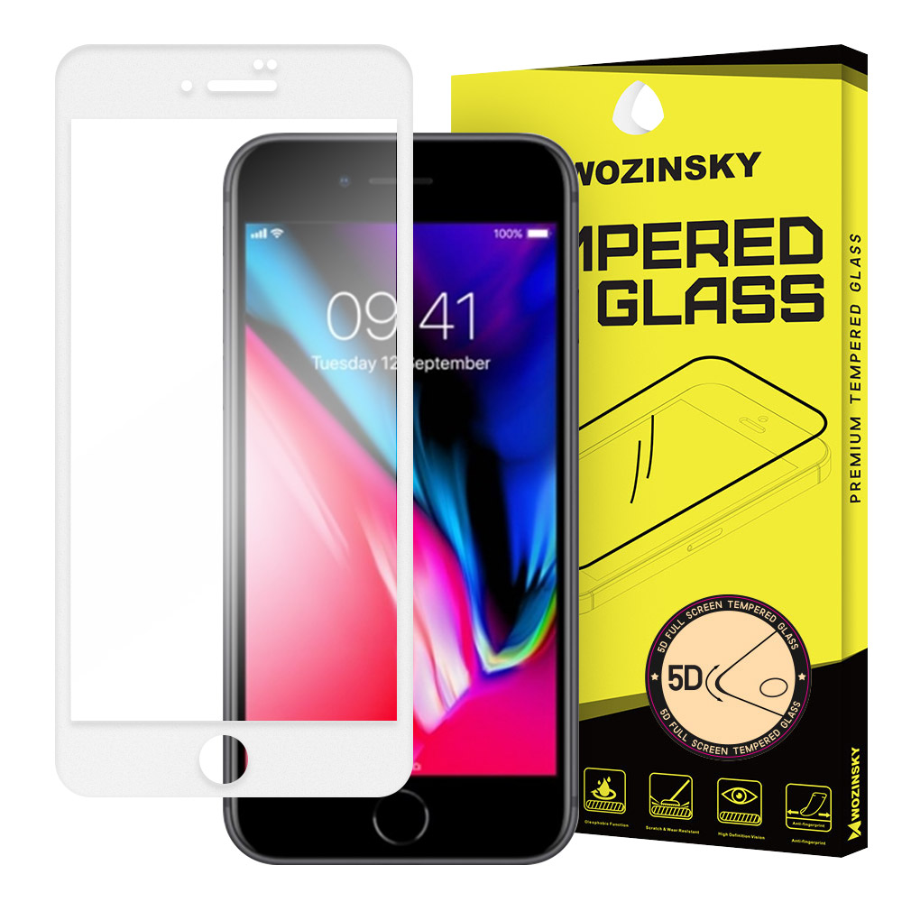 Cường lực full màn cho dùng cho iphone 7 / Iphone 8 (Trắng)