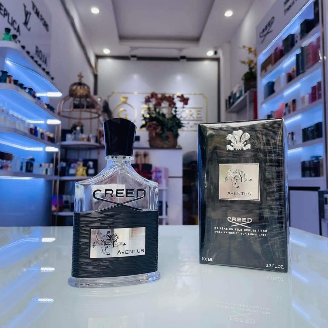 [𝐀𝐮𝐭𝐡] Nước Hoa Nam Creed Đen Aventus EDP (chiết 10ml - Mẫu thử)