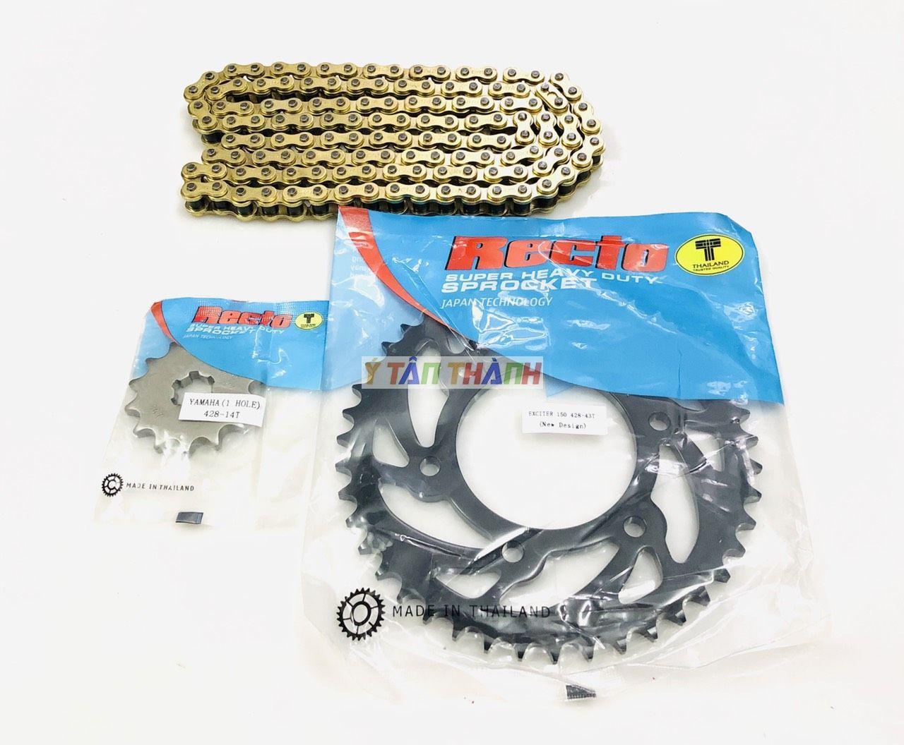Nhông Sên Dĩa Recto Exciter 150