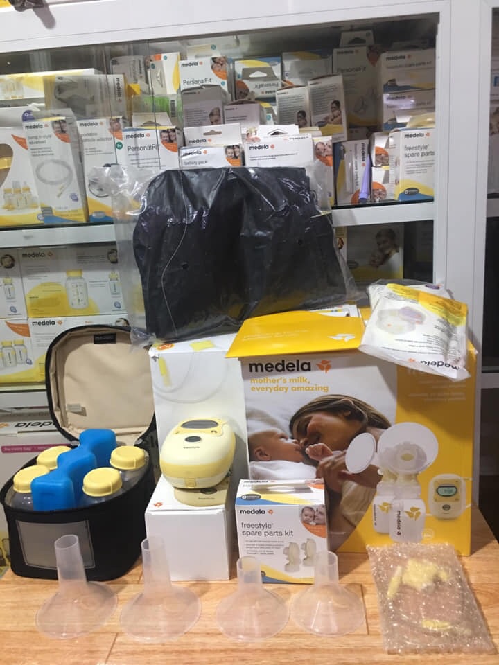 Máy hút sữa điện đôi medela Freestyle new seal