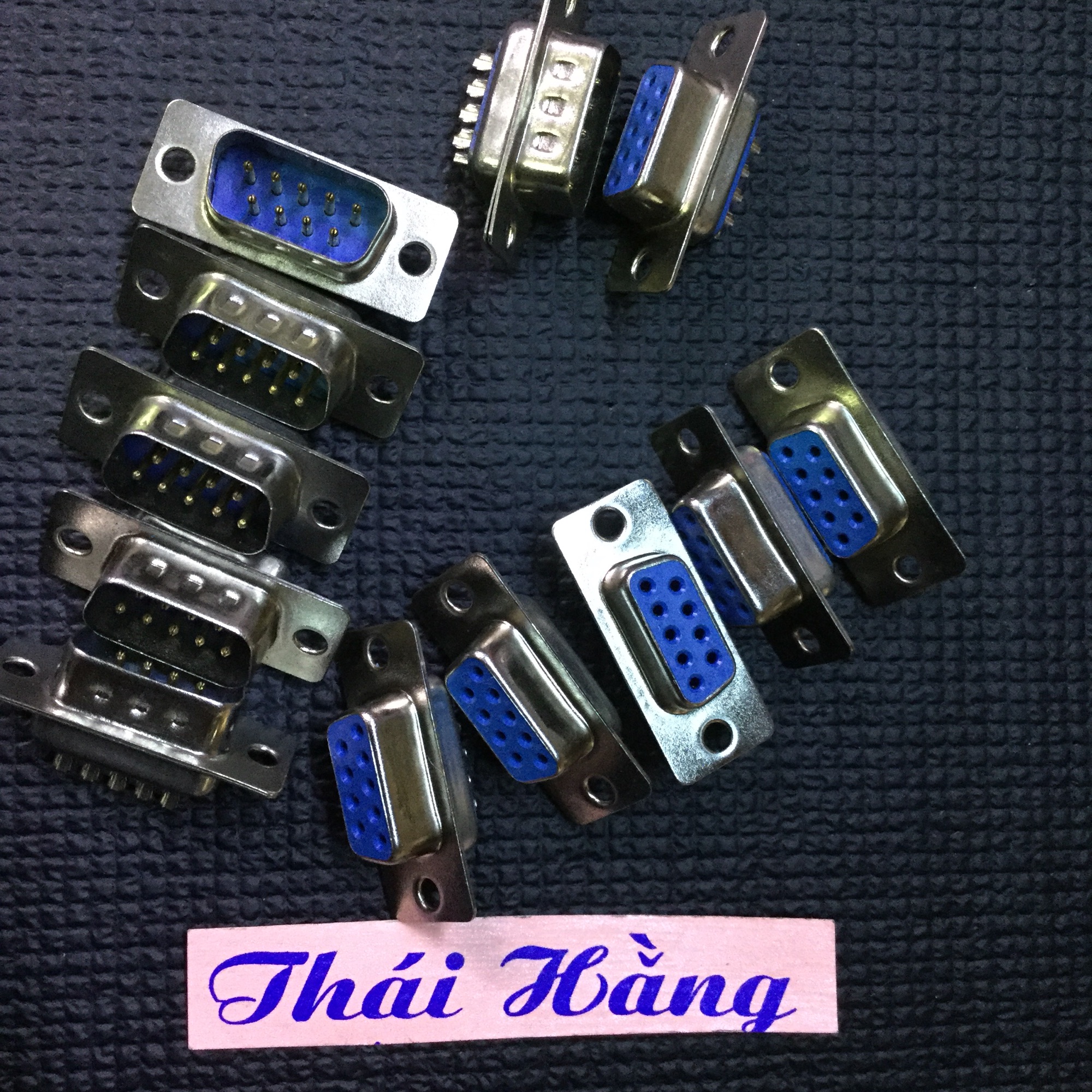 Jack cổng com bộ đực cái 9 chân (5 bộ )