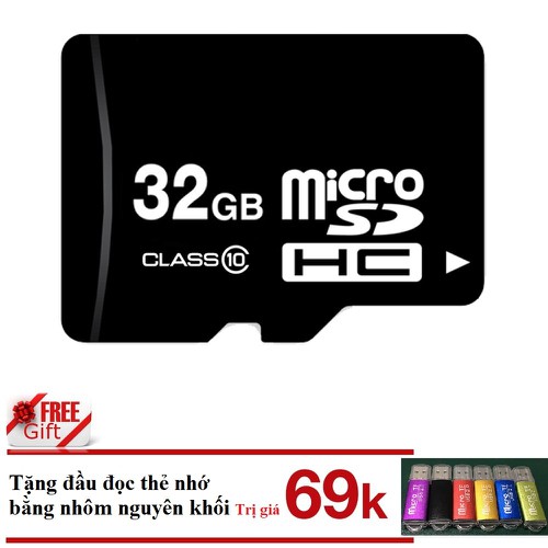 Thẻ nhớ Micro SD 32Gb Class 10 Tốc độ cao dùng cho camera