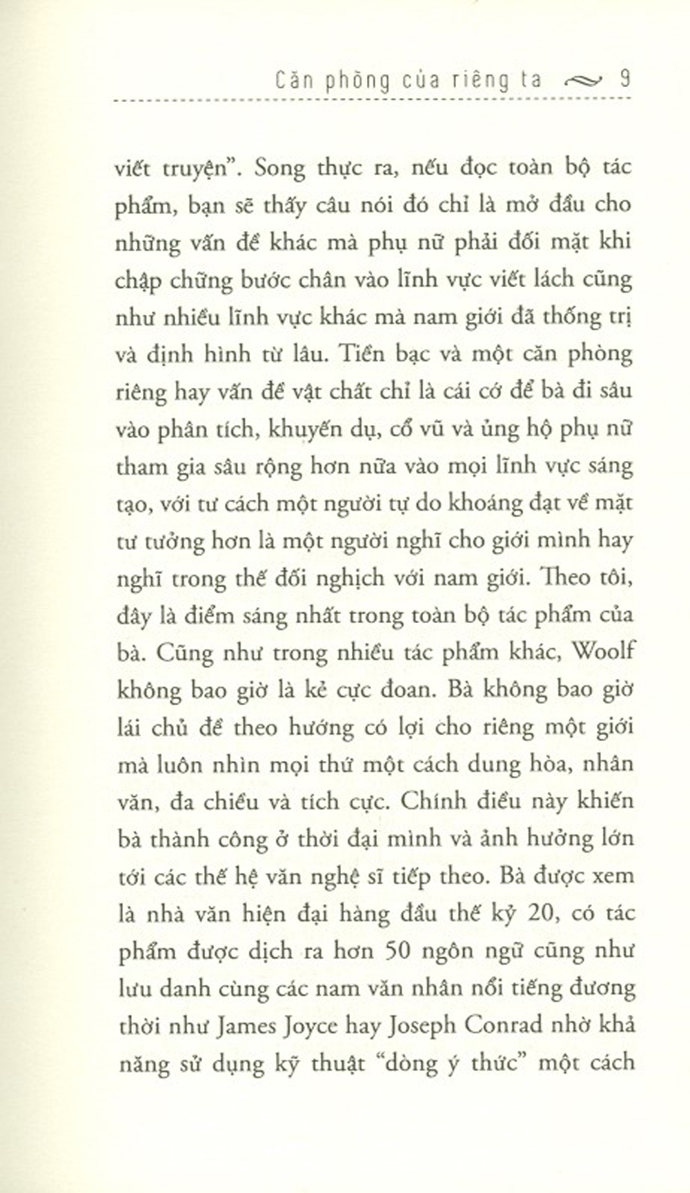 Căn Phòng Của Riêng Ta