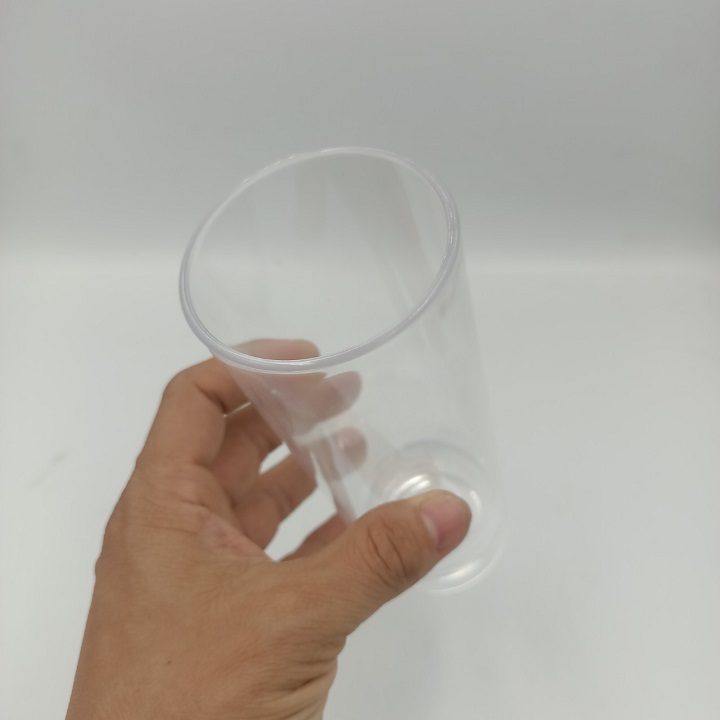 High plastic Meka Cup with Real photo
