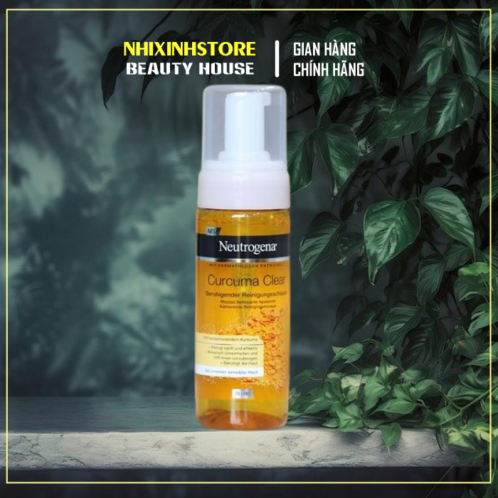 Sữa Rửa Mặt Tạo Bọt Từ Nghệ Neutrogena 150ml