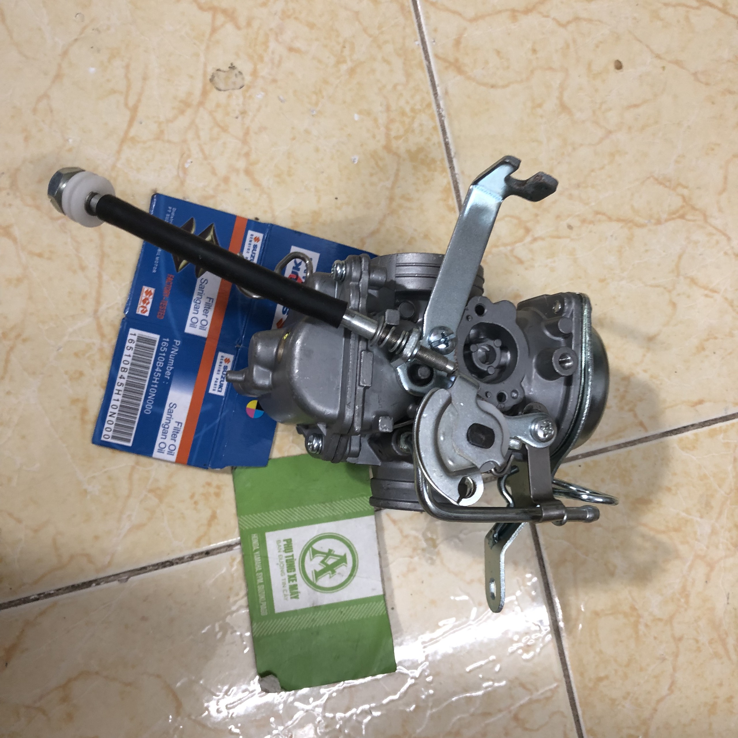 Bình Xăng Con Suzuki Hayate 125