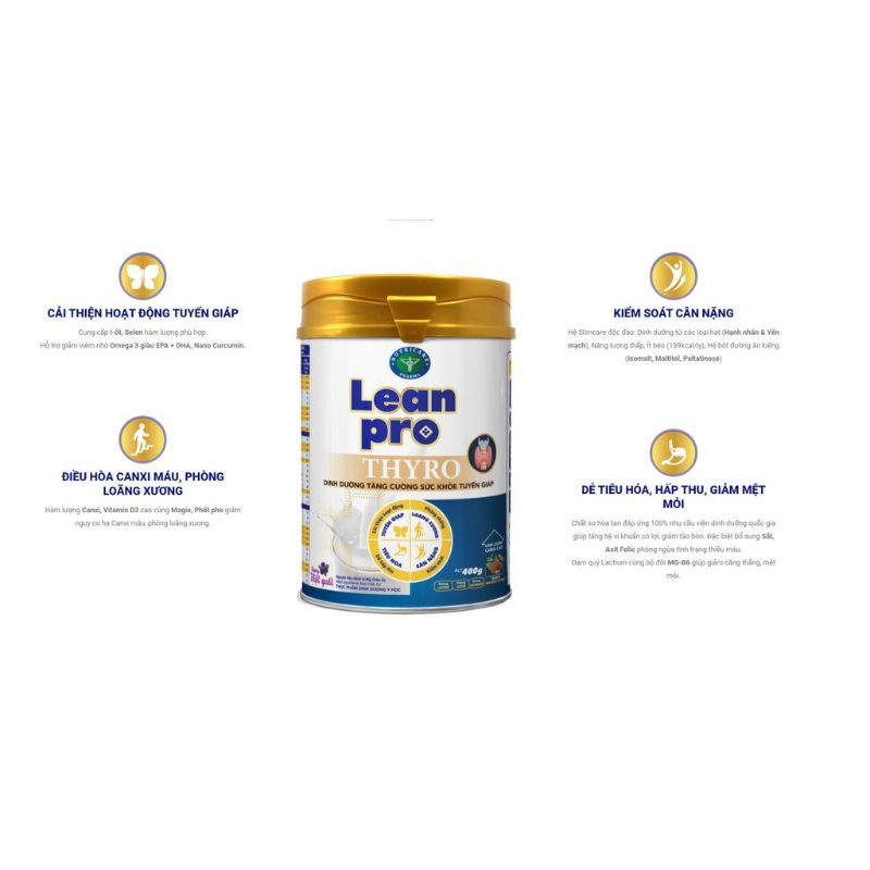 Sữa Lean Pro Thyro 900g