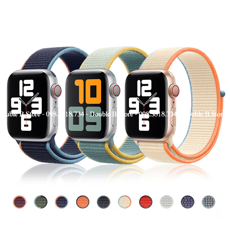 Dây Nylon Apple Watch 6 T500 W26 - Đủ dòng đủ màu siêu sang trọng