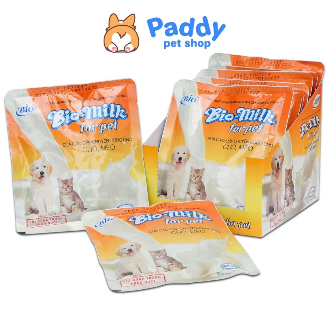 Sữa Bột Cao Cấp Cho Chó Mèo Bio-Milk (100g)