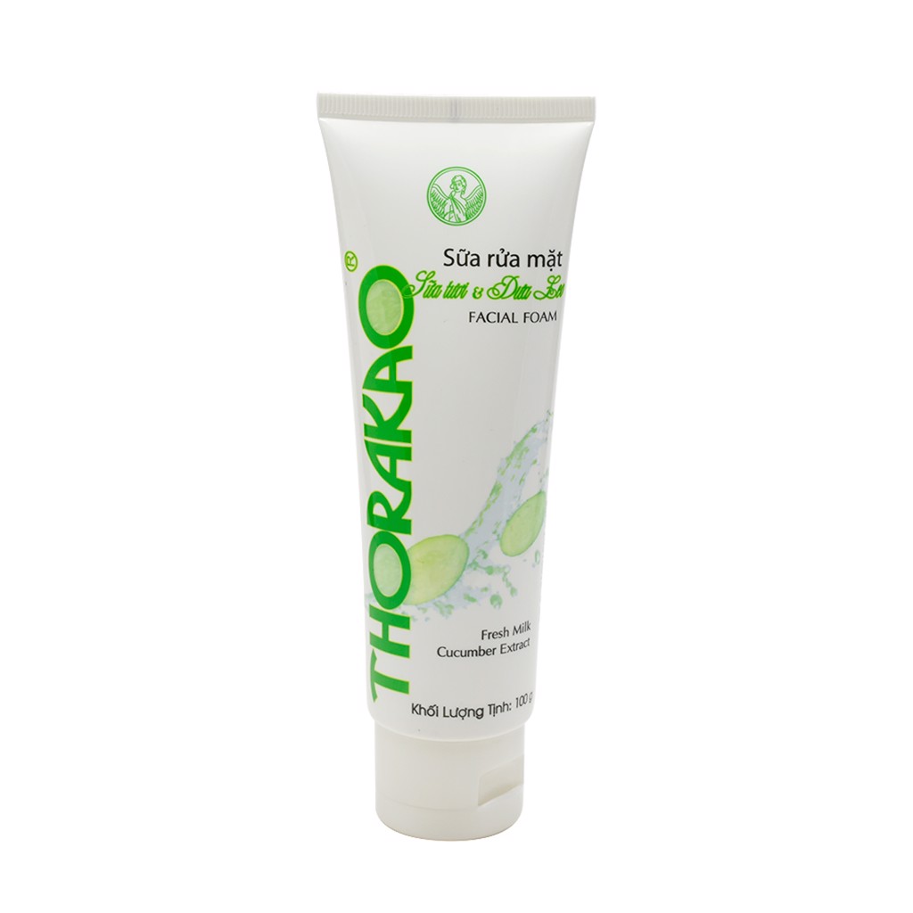 [HCM]SỮA RỬA MẶT SỮA TƯƠI VÀ DƯA LEO THORAKAO 100G