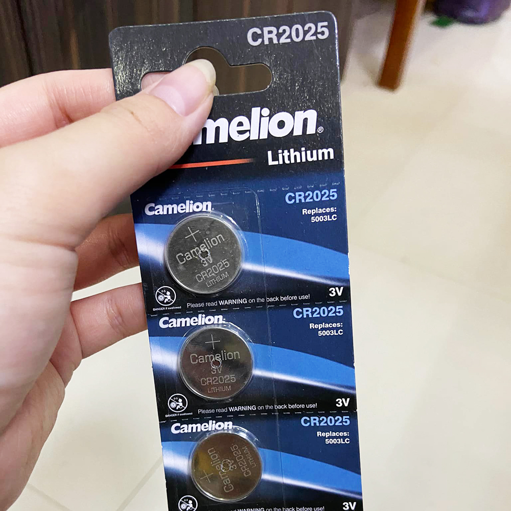 Combo 5 viên Pin CR2025 Camelion Lithium  3V