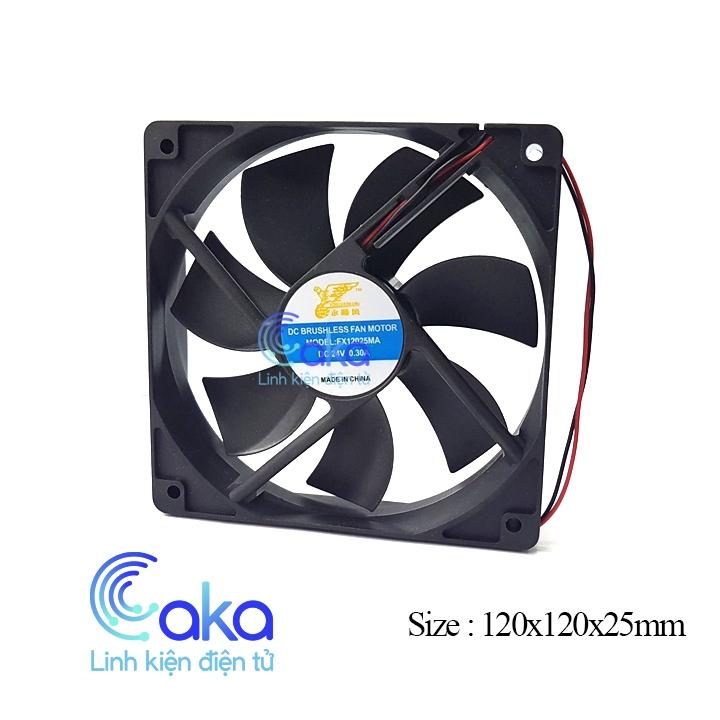 Quạt tản nhiệt 12V kích thước 4x4x2.5cm làm mát IC, chip, module
