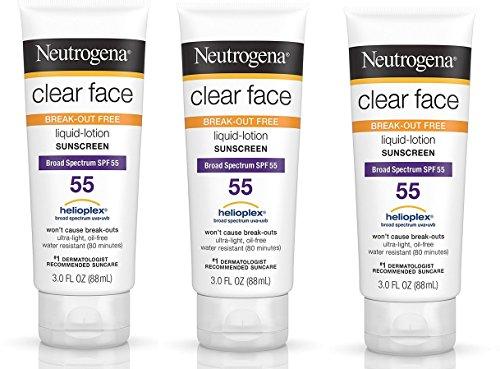 [HCM]Kem chống nắng Neutrogena Clear Face SPF55 - Mỹ
